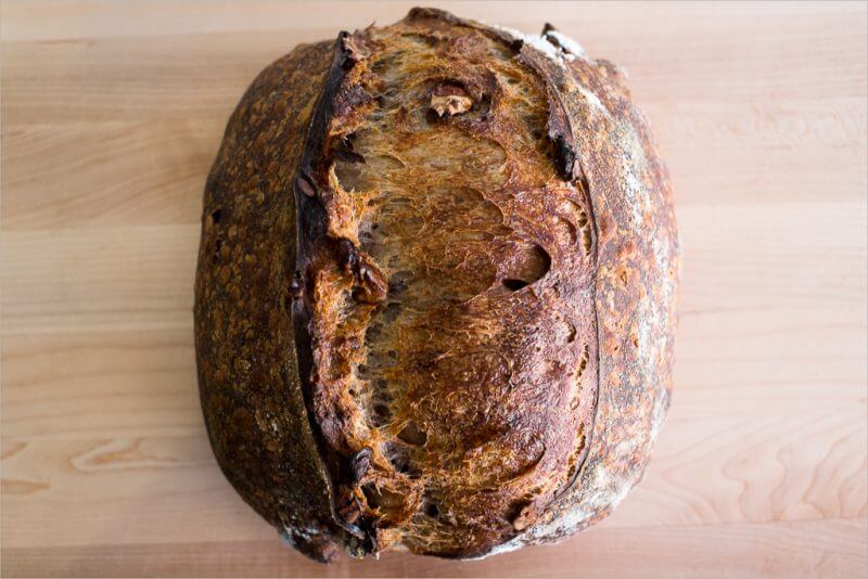 Tartine country walnut sourdough