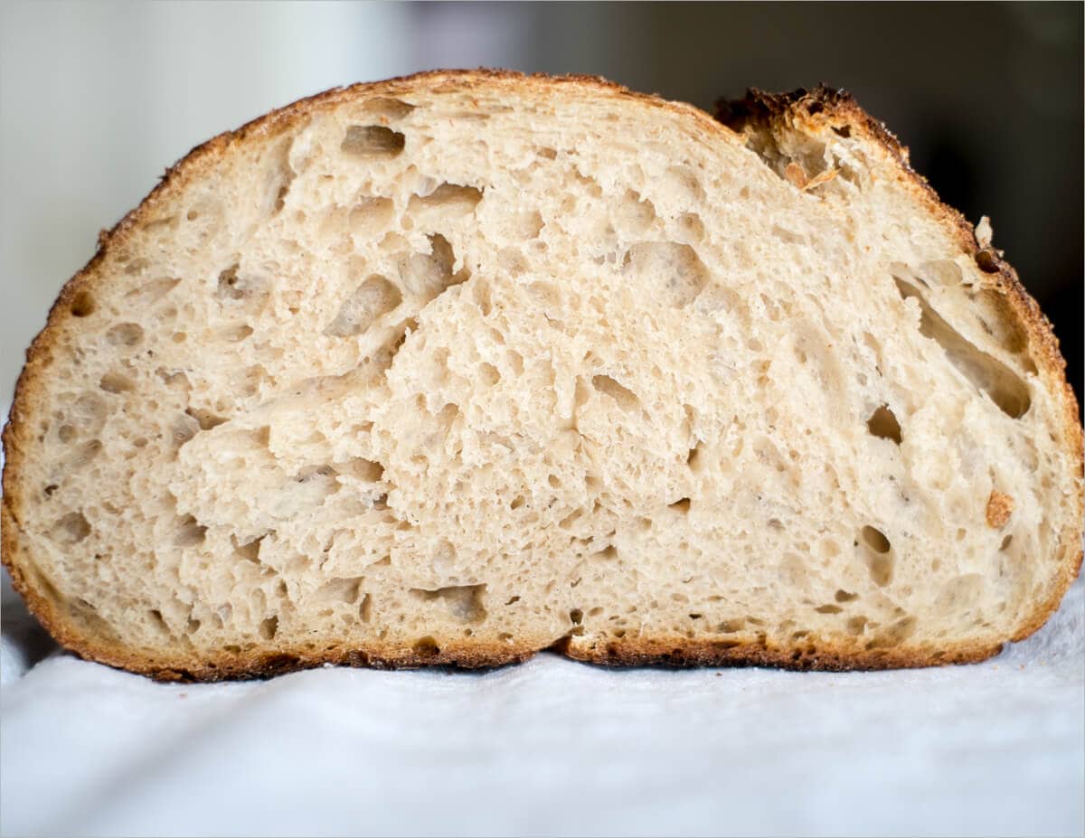 Crumb shot