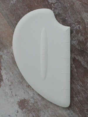 Plastic Dough Scraper