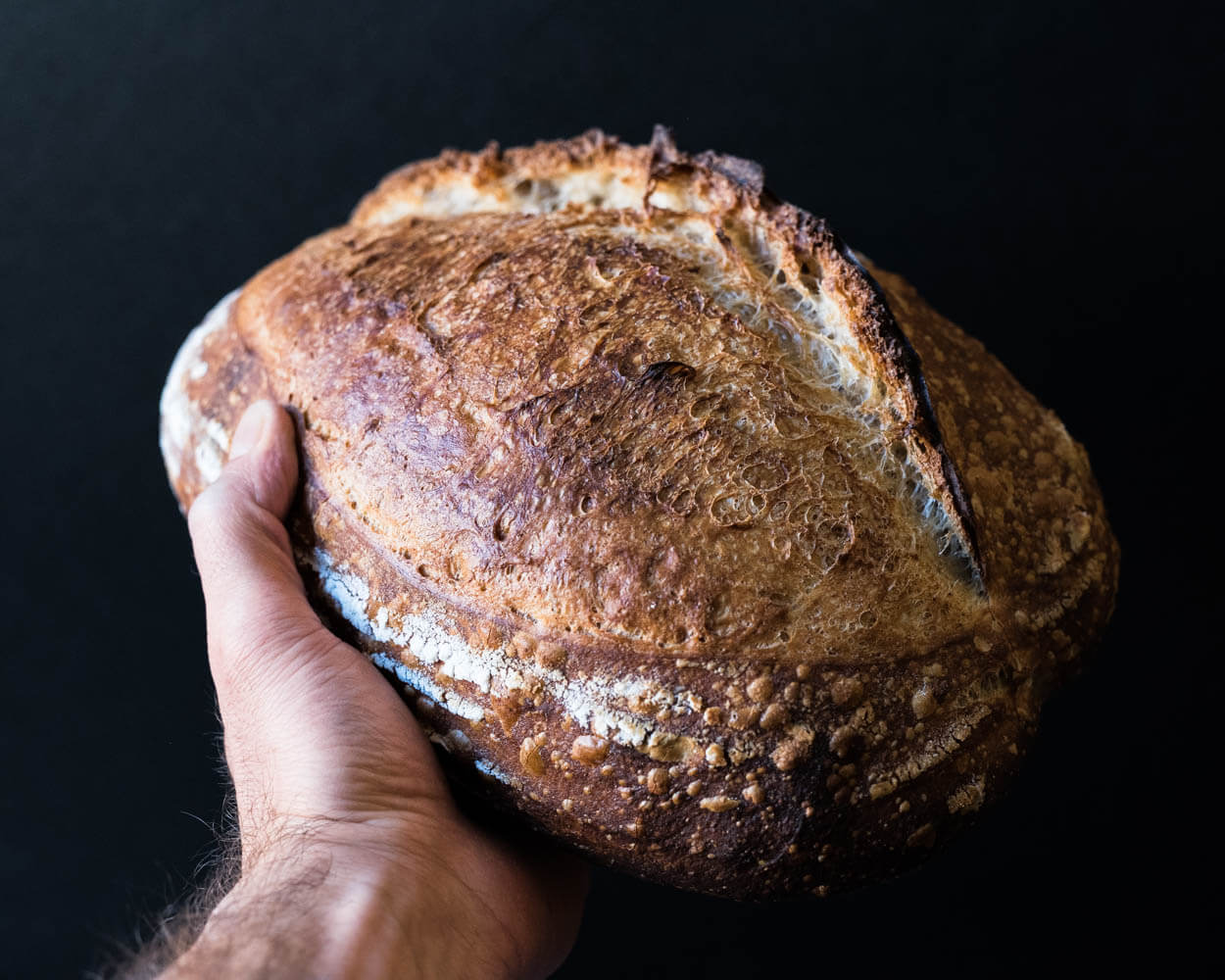 Good Sourdough in a Loaf Pan technique