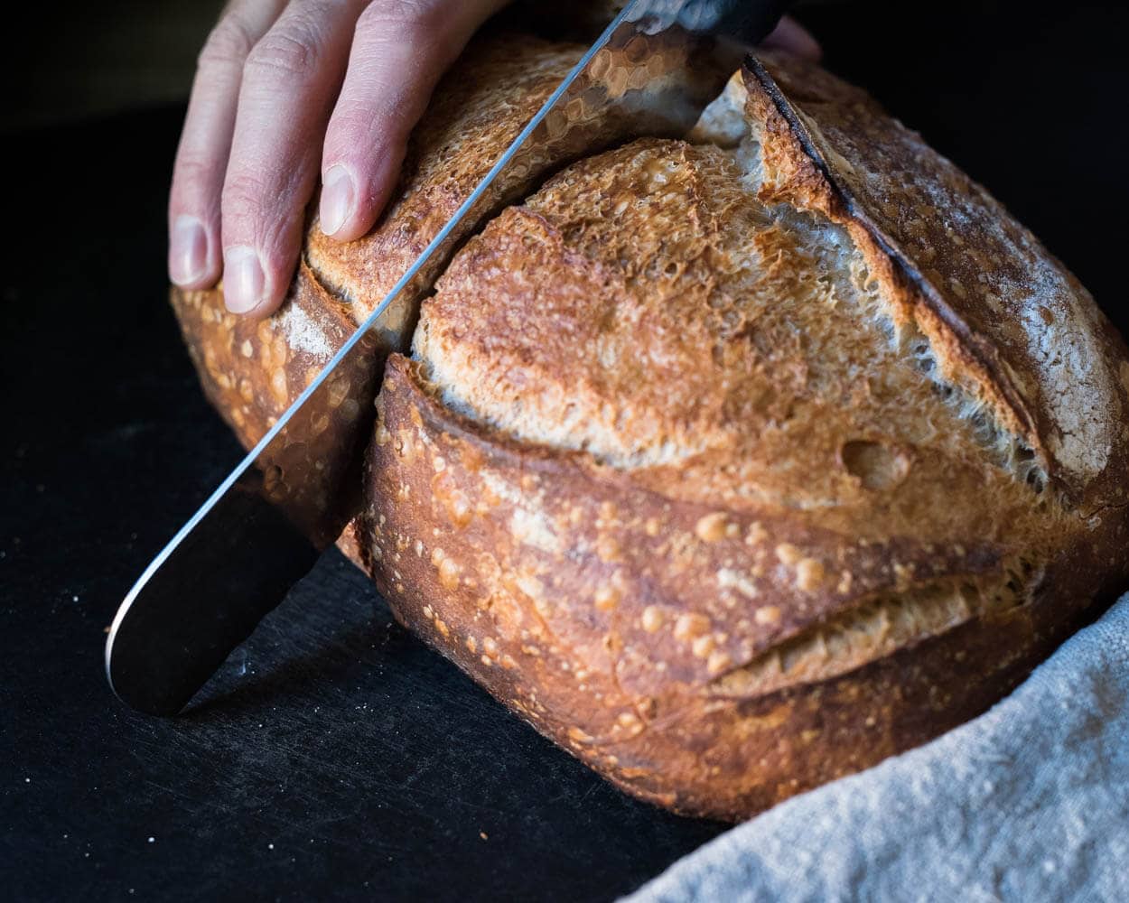 Good Sourdough in a Loaf Pan technique