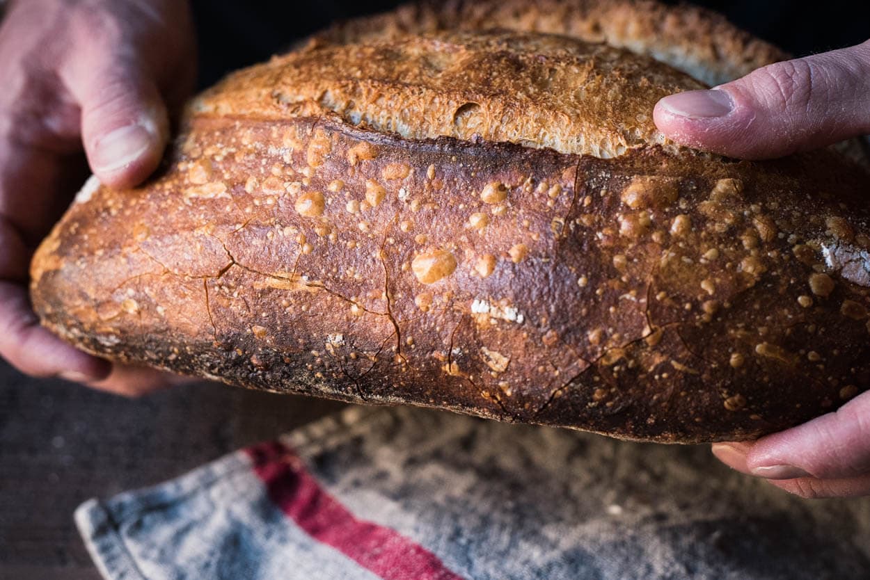 Good Sourdough in a Loaf Pan technique