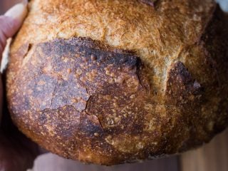 Batard in a lodge combo cooker : r/Sourdough