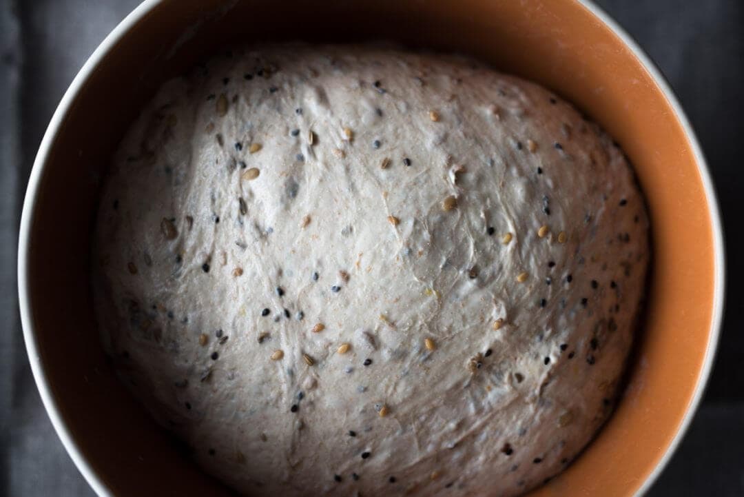 seeded sourdough bulk fermentation