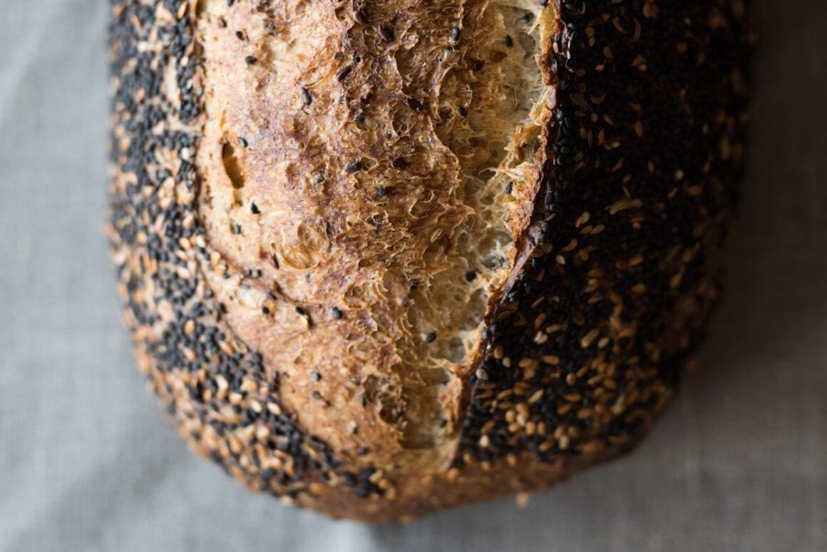 the perfect loaf seeded sourdough title