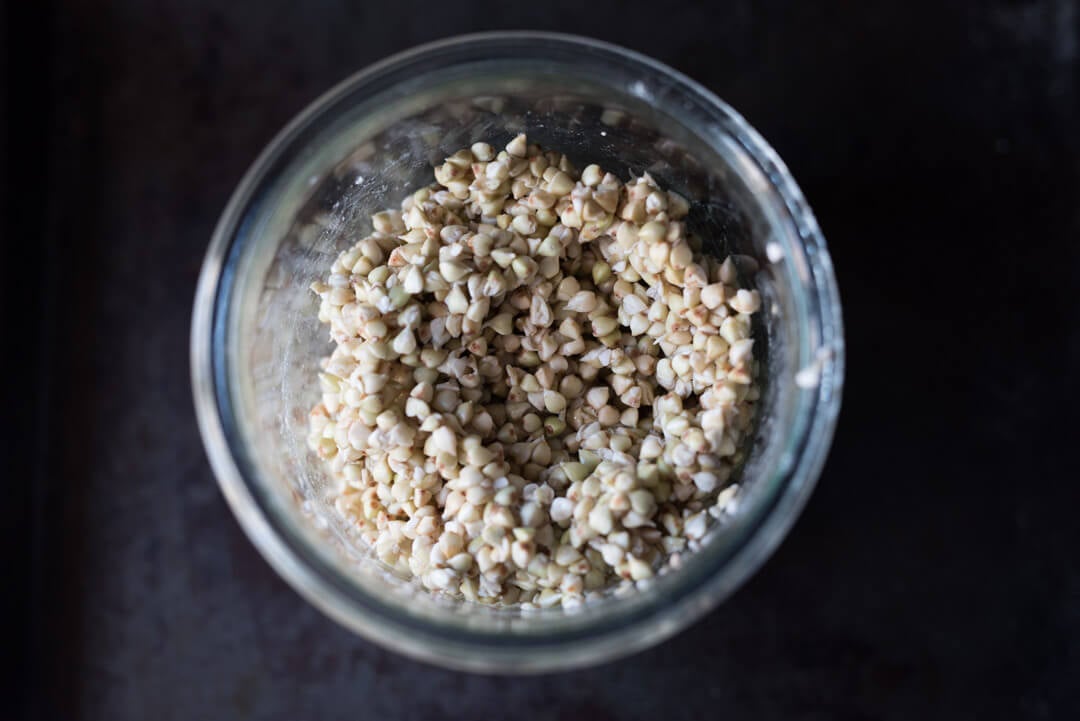 Raw buckwheat groats