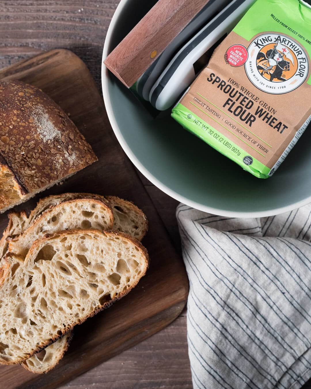 Sprouted Grain Sourdough Bread @ The Perfect Loaf