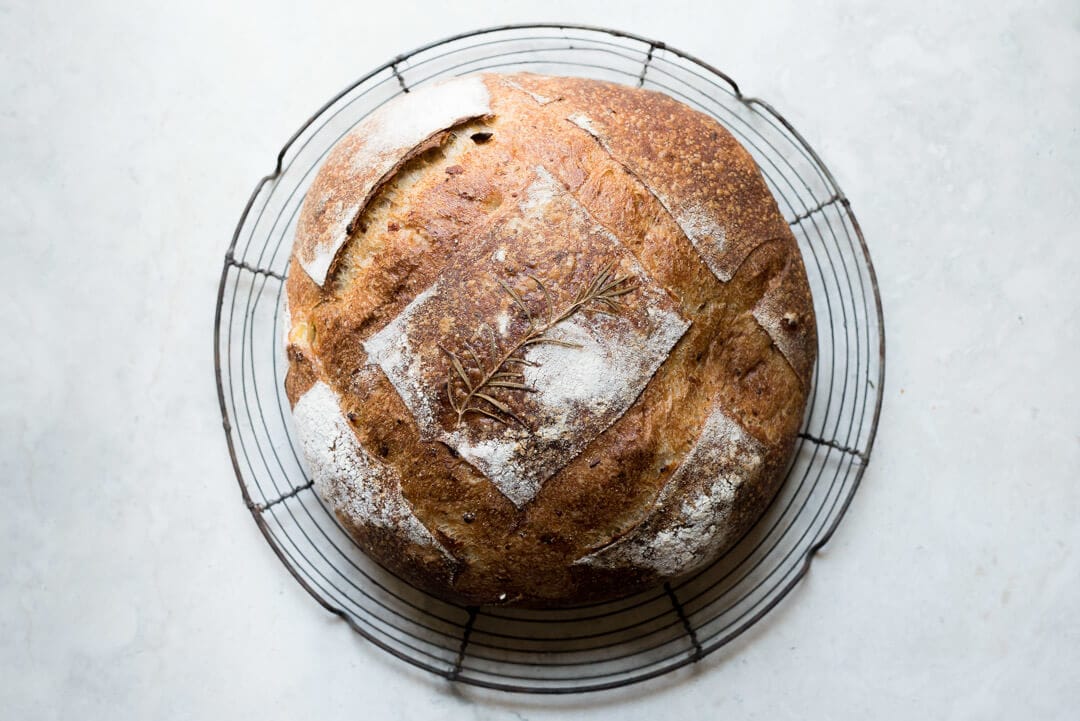 Sourdough with Roasted Potato and Rosemary (Potato Bread) via @theperfectloaf