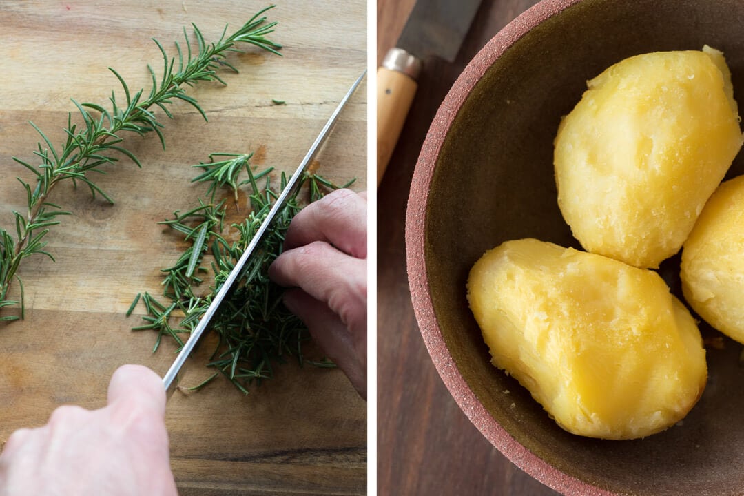 Sourdough with Roasted Potato and Rosemary via @theperfectloaf