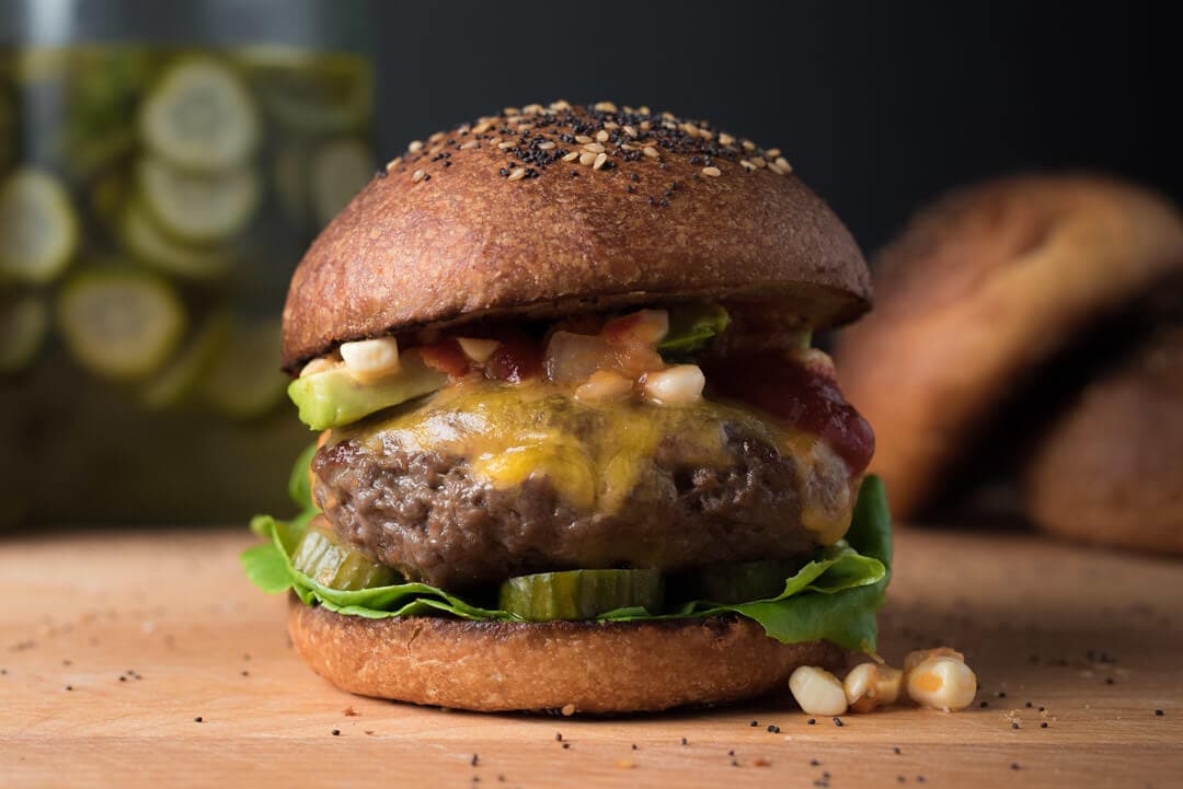 Brioche Hamburger Buns via @theperfectloaf