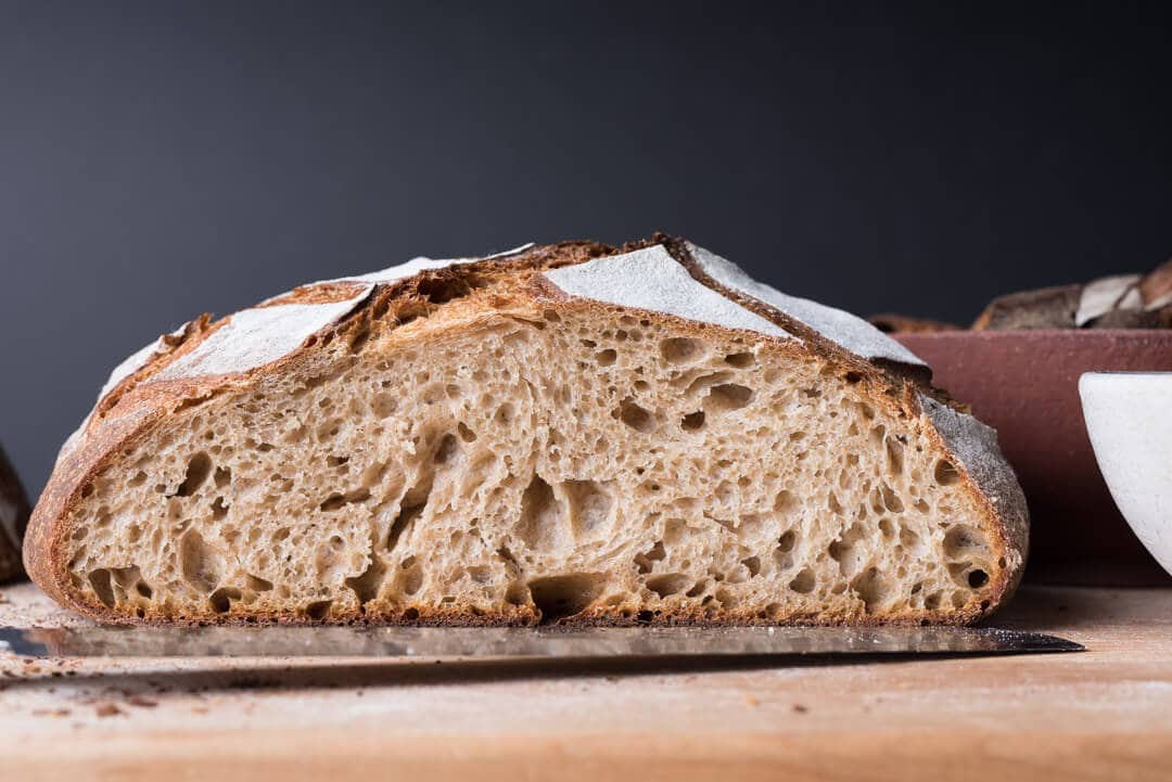 Einkorn Miche via @theperfectloaf