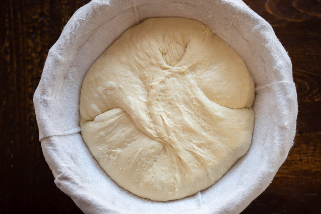 Shaped bread dough
