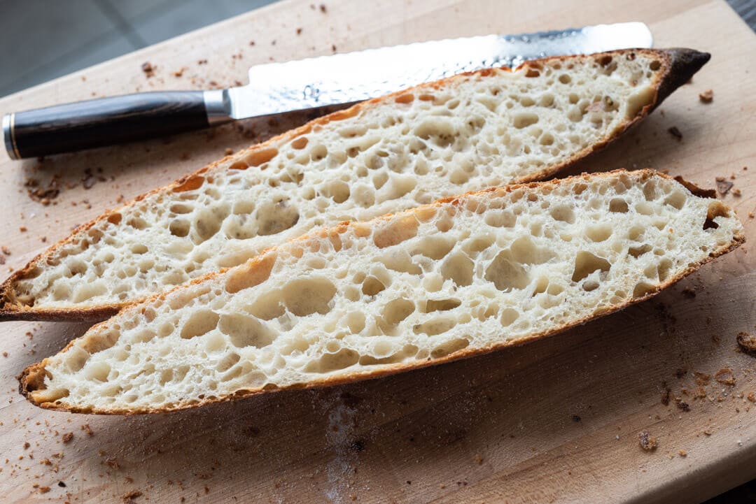 Sourdough Baguettes via @theperfectloaf