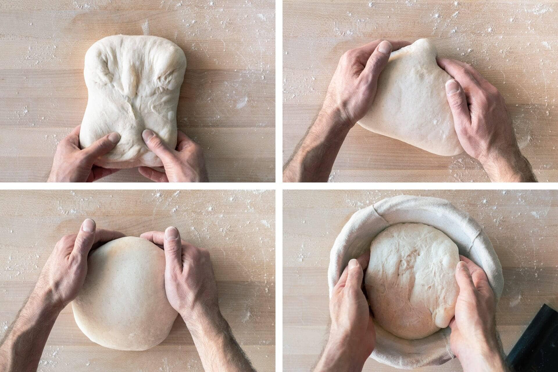 Shaping a Boule via @theperfectloaf