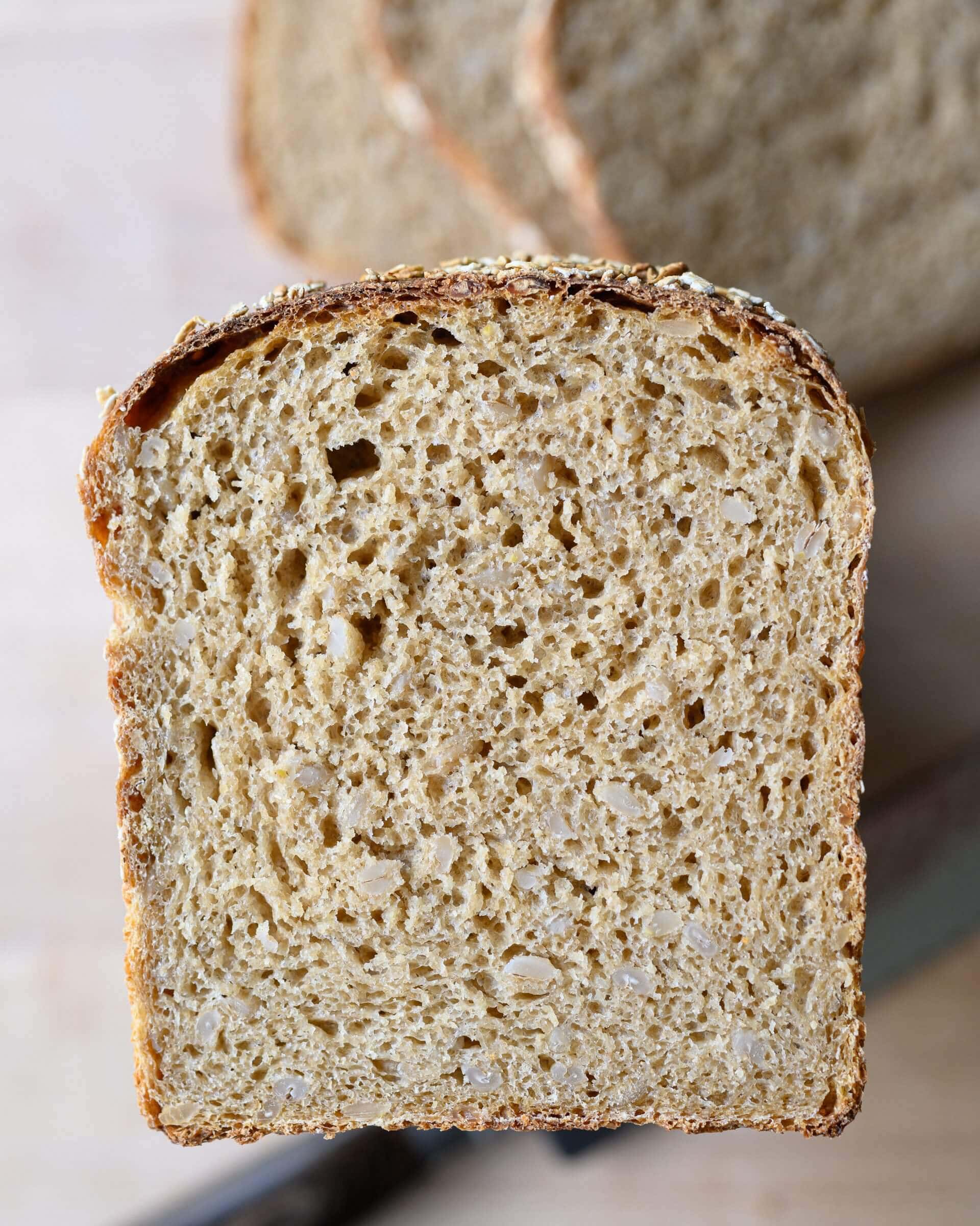 Honey Whole Wheat And Barley Pan Loaf The Perfect Loaf