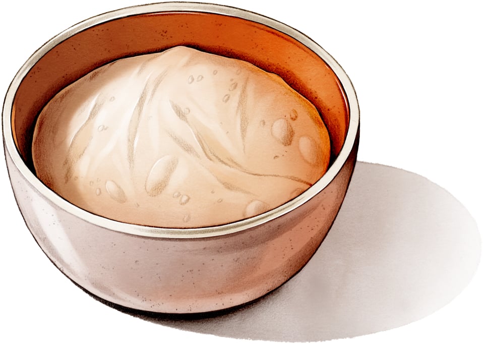 Dough in Heath Ceramics bowl