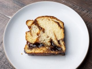 Sourdough babka crumb