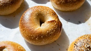 Sourdough bagel