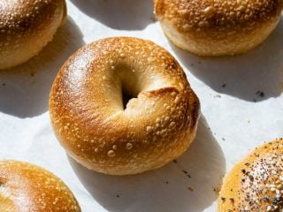 New York Chewy Bagels Food Processor Mixing Method