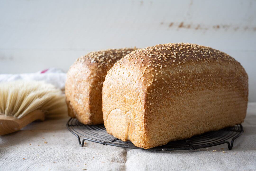 soft sandwich bread with pre-cooked flour