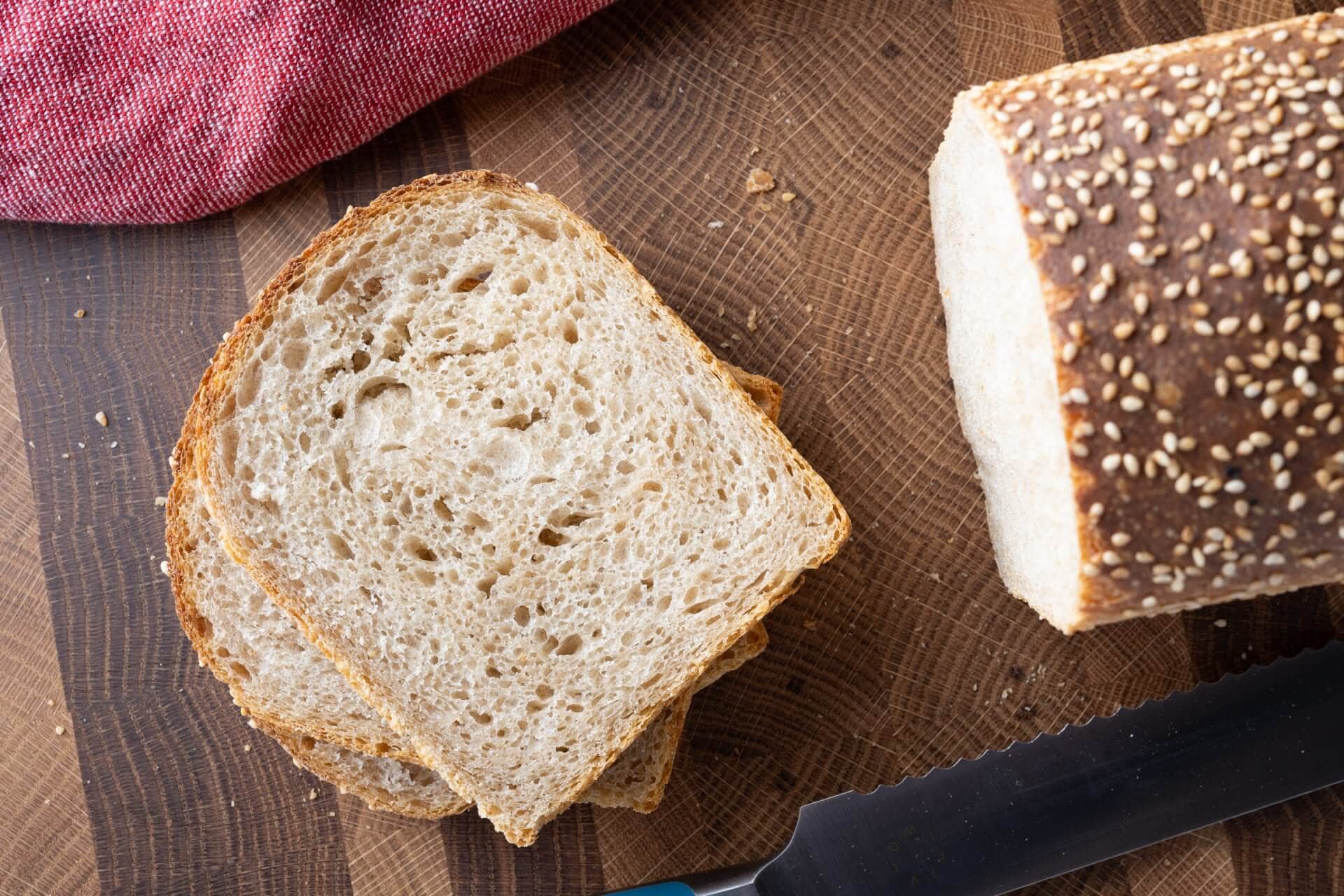 Sourdough sandwich bread and how to make tangzhong