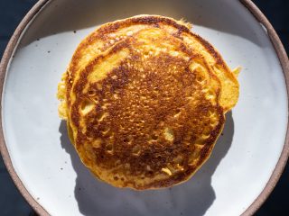 Sourdough pumpkin pancakes