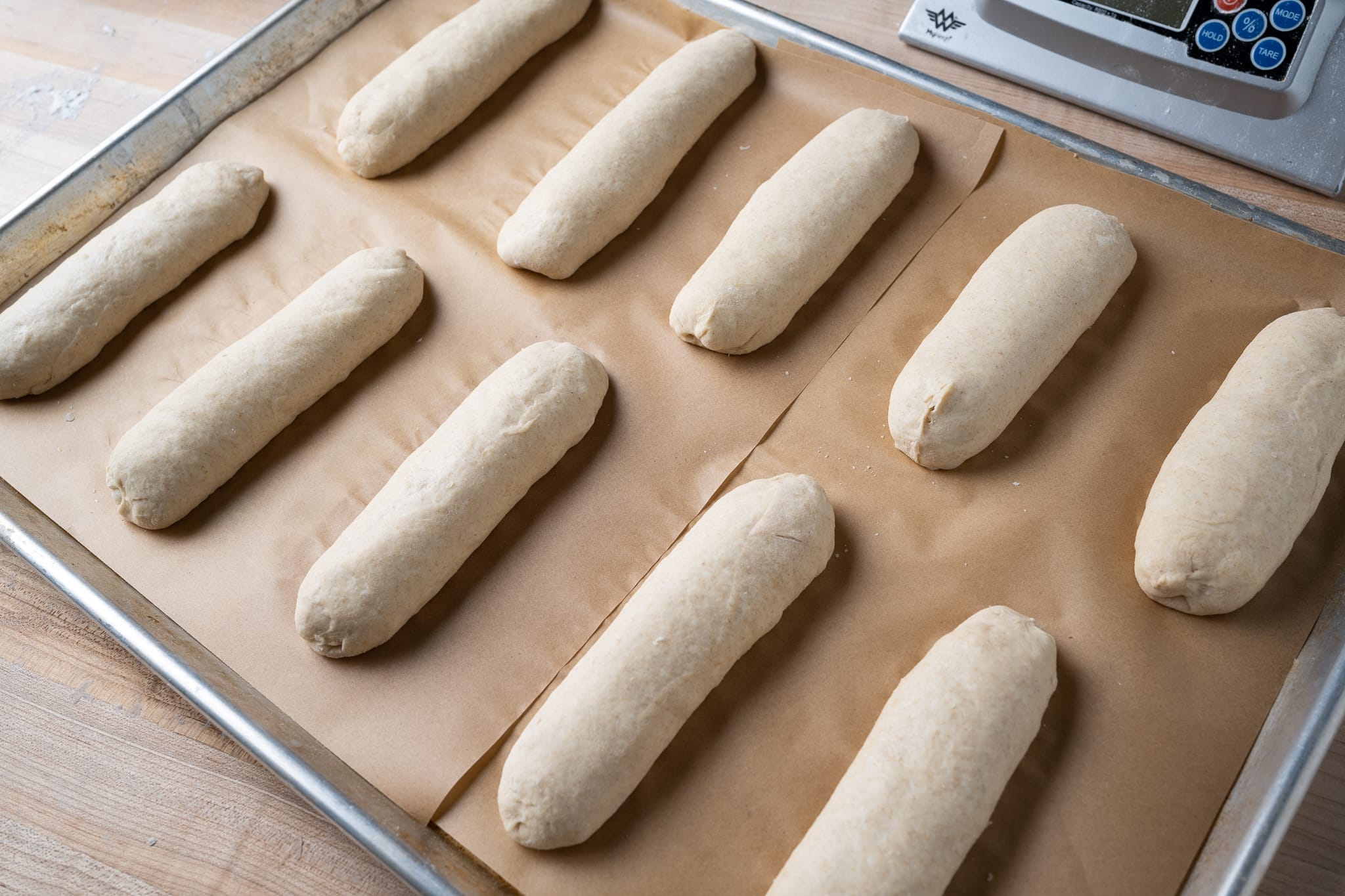 Homemade Hot Dog Buns - Fresh April Flours