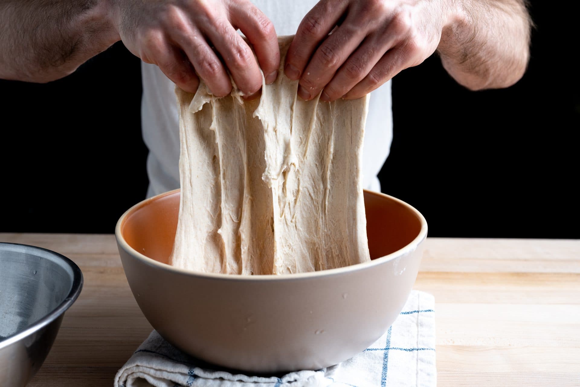Stretches and folds during bulk fermentation