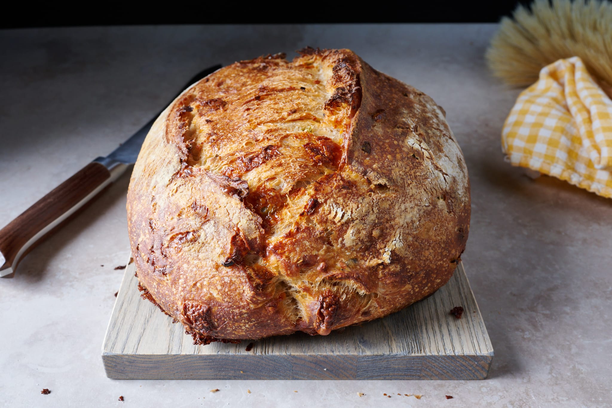 Sharp Cheddar Sourdough — Poetry & Pies