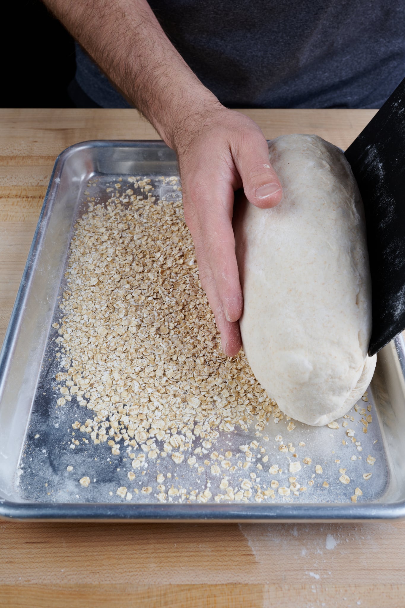 How to top bread dough