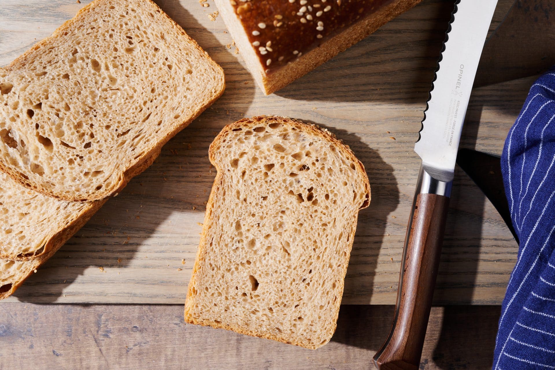 Honey whole wheat sandwich bread