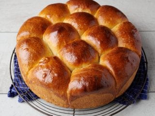 Shaping bread dough as buns and rolls