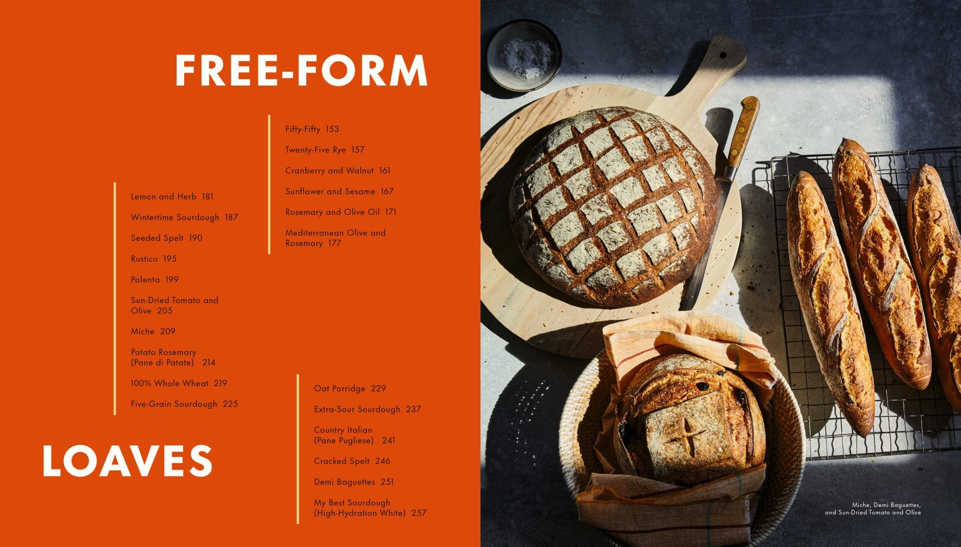 The Perfect Loaf Cookbook Free-Form Loaves