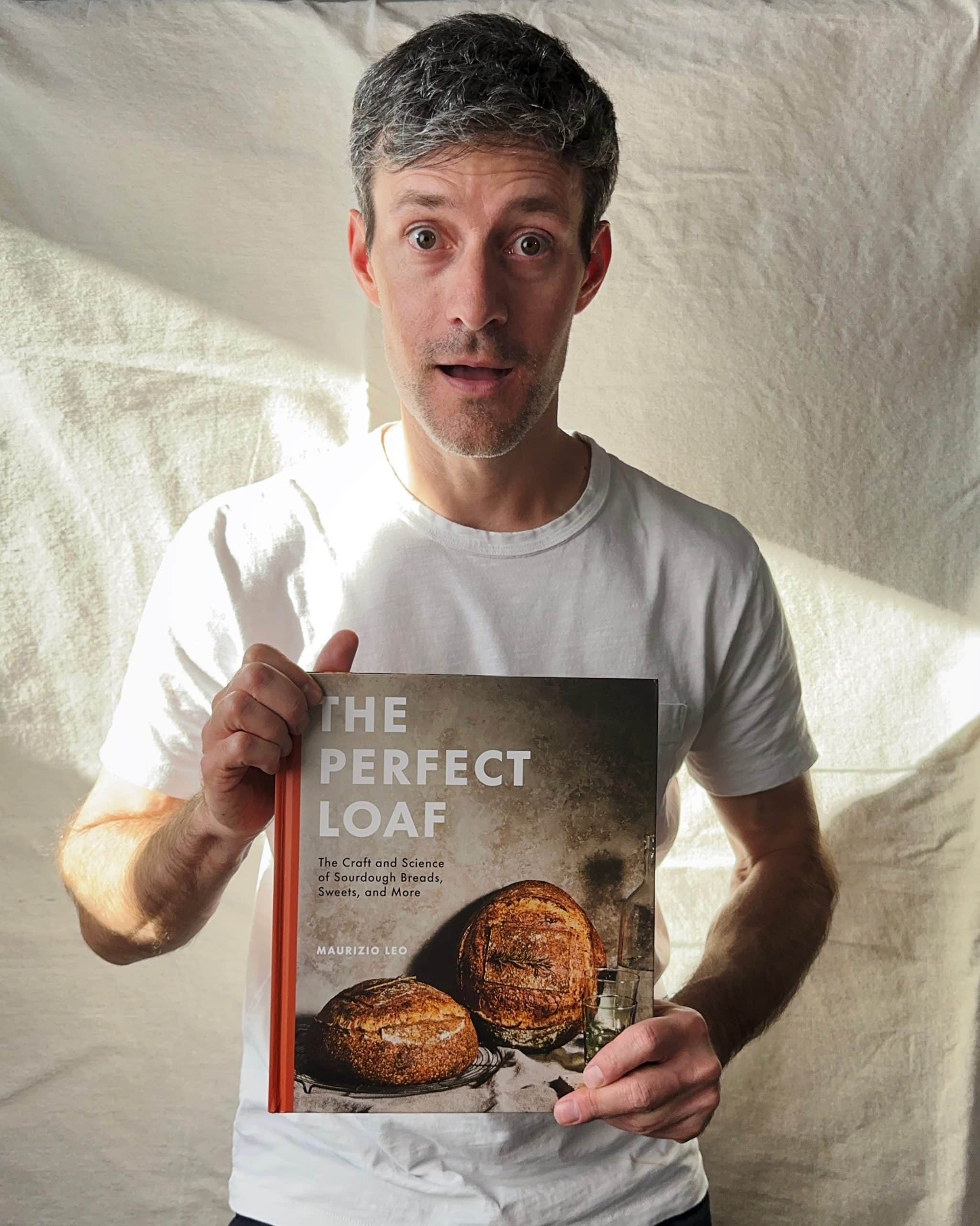 Maurizio Leo and his sourdough cookbook