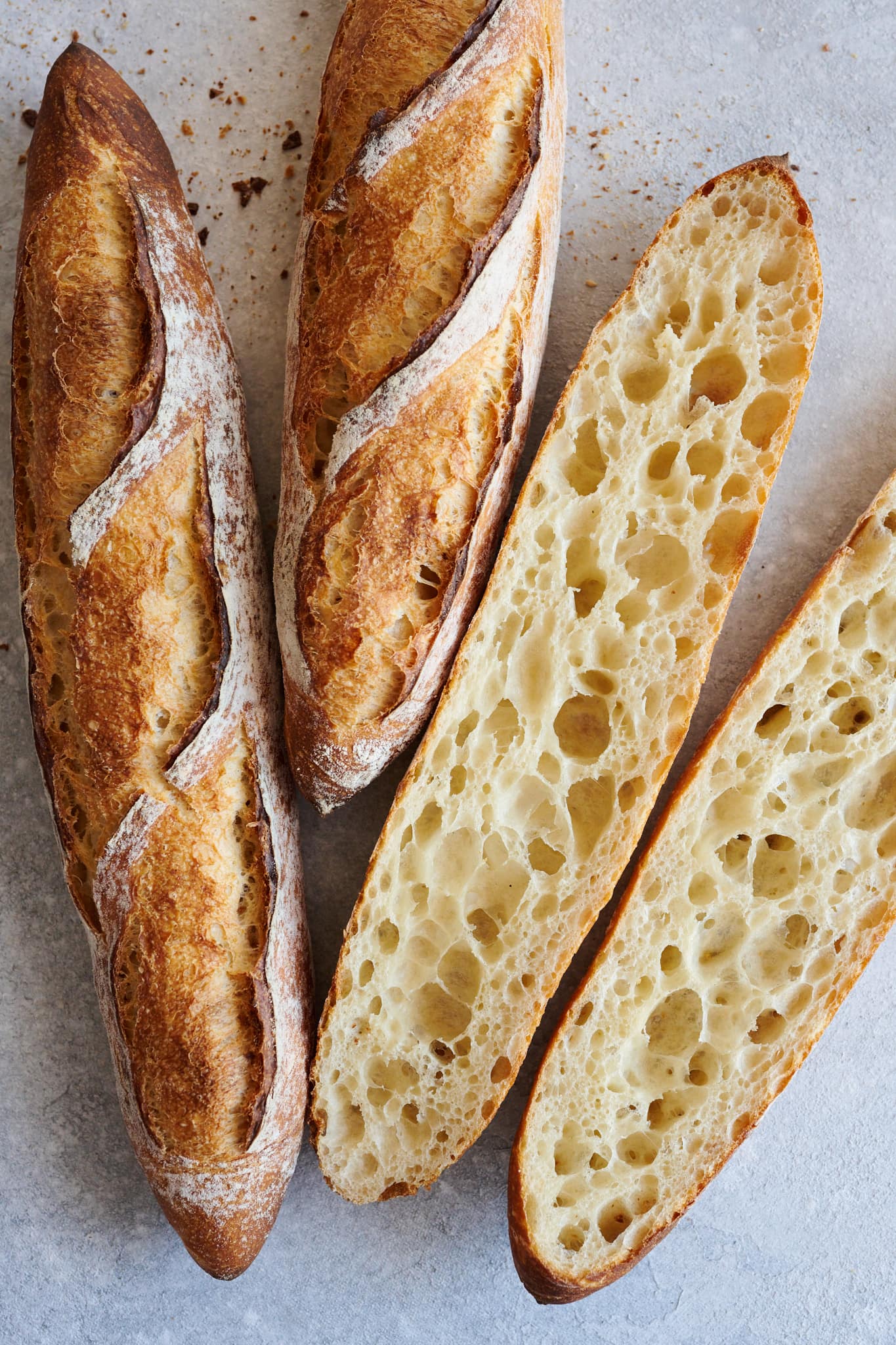 Baguettes from The Perfect Loaf cookbook