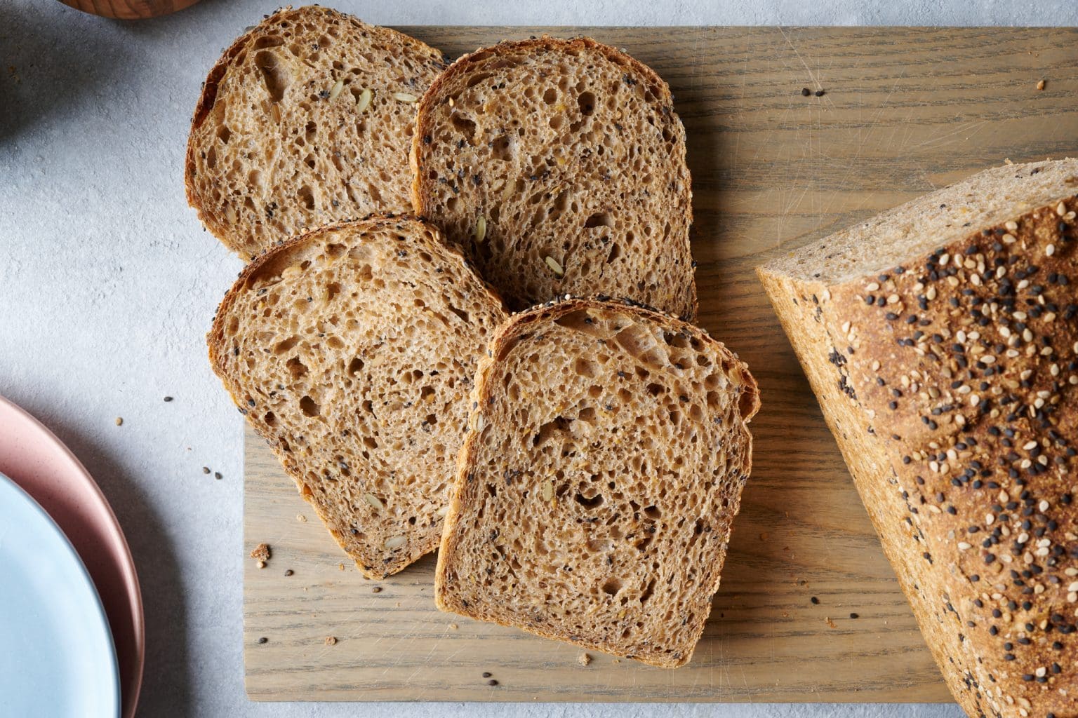HighFiber Seeded Sourdough Bread Recipe The Perfect Loaf