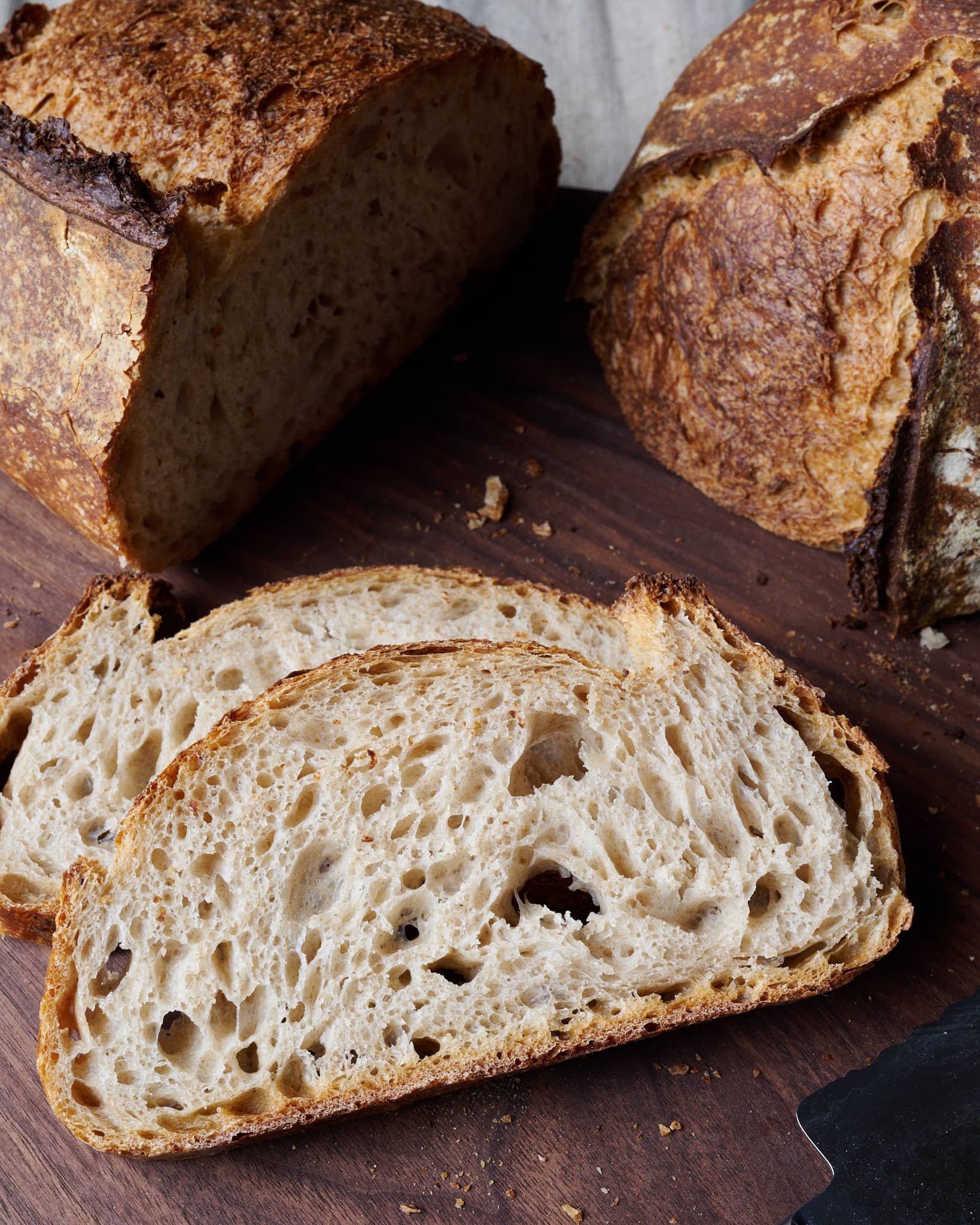 Cold Start Sourdough Bread with Overnight Dough