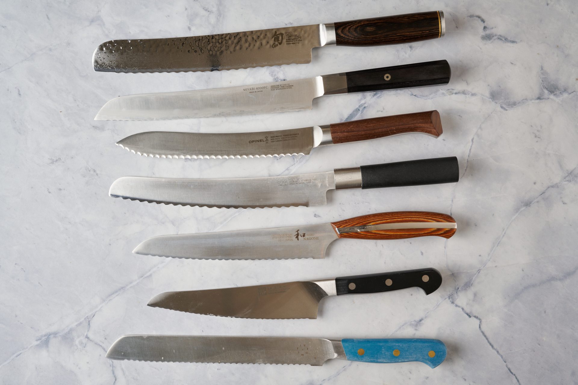 All of my bread knives