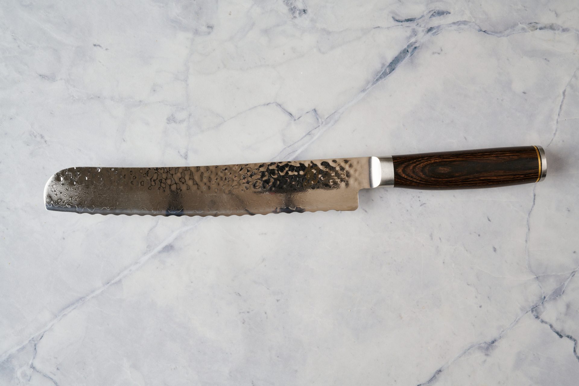Shun Premier Bread Knife with serrated blade and full tang construction