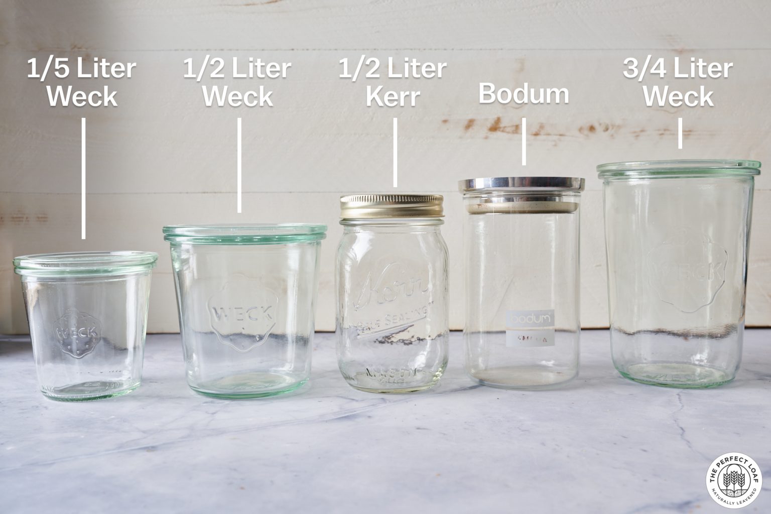 The Best Jar For Your Sourdough Starter The Perfect Loaf
