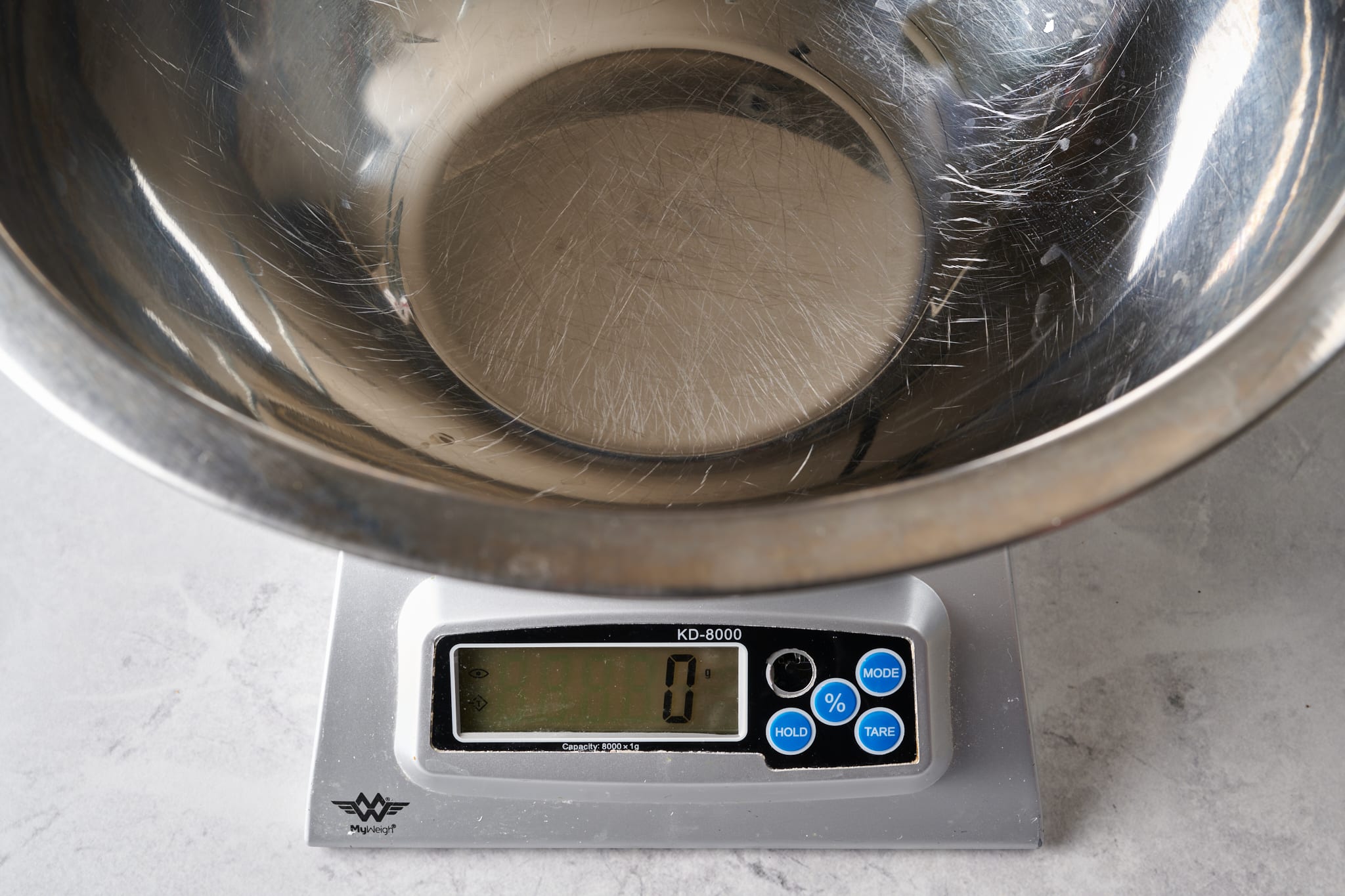 My Weigh Kd-8000 Digital Food Scale in Silver