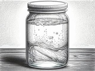 Microbial Zoo Sourdough Starter by Midjourney