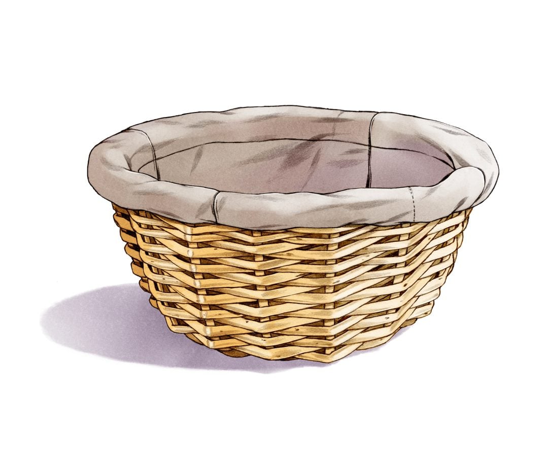 Proofing Basket Illustration