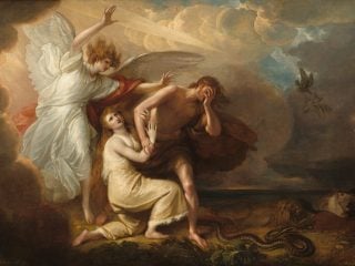 The Expulsion of Adam and Eve from Paradise, 1791 by Benjamin West