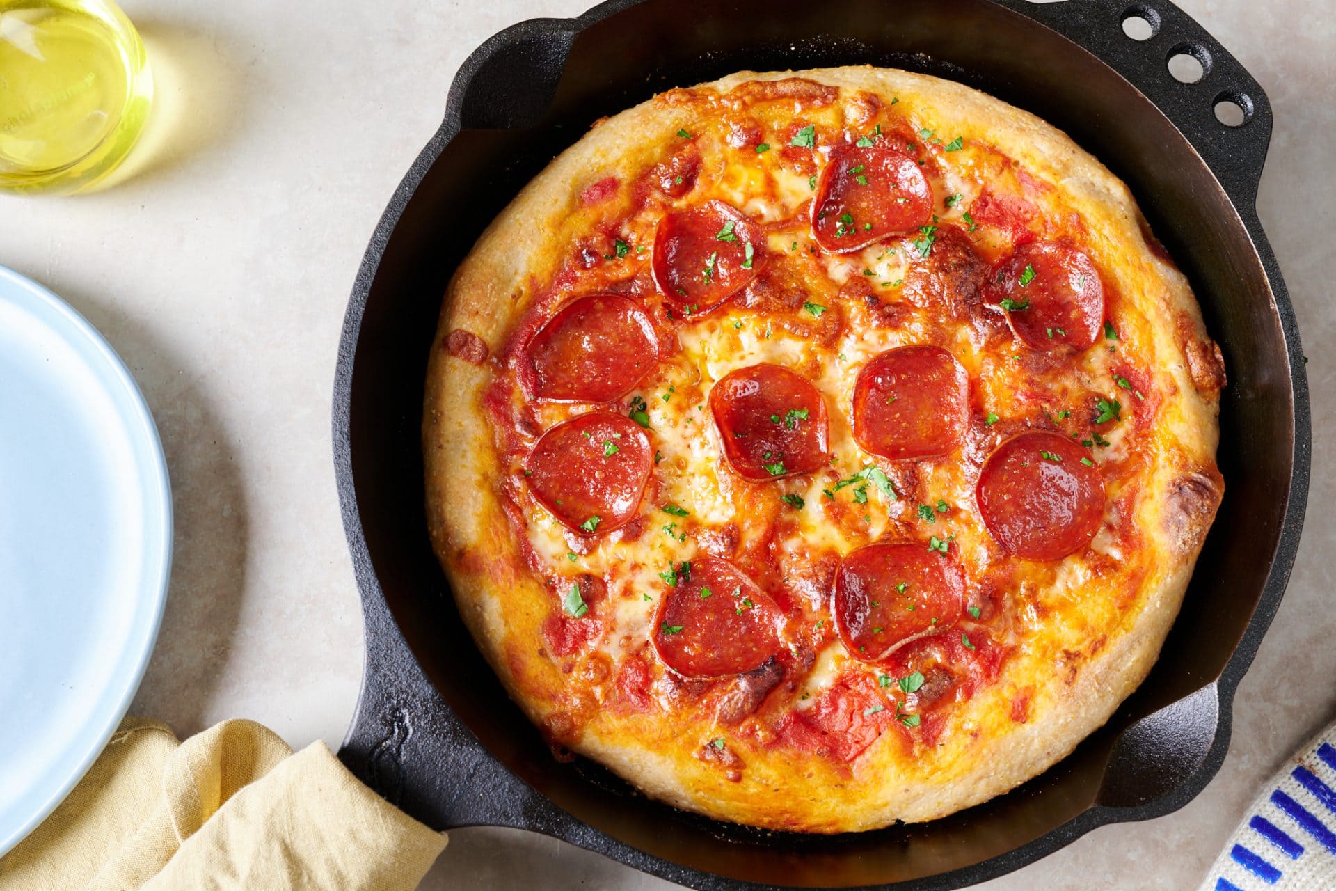 Cast-Iron Skillet Pizza, Where Have You Been All Our Lives?