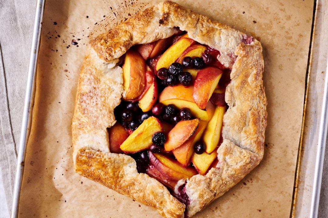 Sourdough Pie Crust for a galette