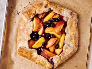 Sourdough Pie Crust for a galette