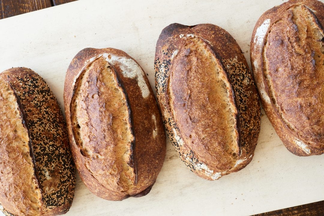 My Best Sourdough Bread baked with diastatic malt powder