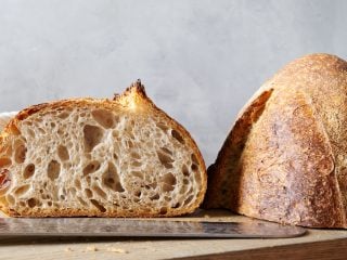 How to bake sourdough bread with an open crumb